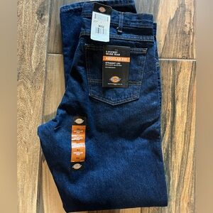 Dickies Men's Straight Leg Jeans - Deep Blue
